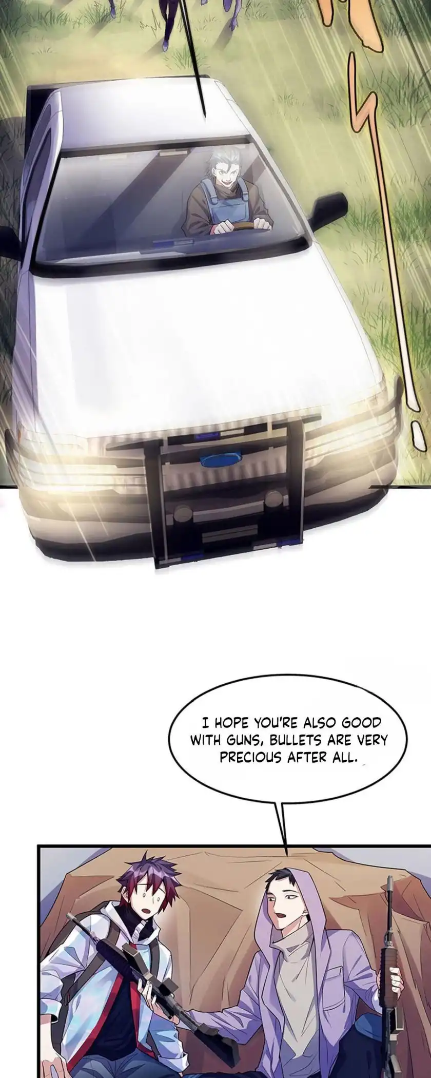 In a post – apocalyptic world, I'll become the richest man ever! Chapter 4 8